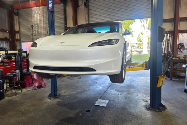 Image: Tesla on Lift
